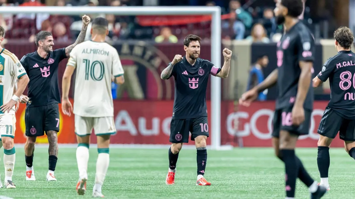 ఇంటర్ మయామి ఘన విజయం.. మెస్సీ 2 గోల్స్, ఒక అసిస్ట్‌తో అట్లాంటా యునైటెడ్‌పై 3-1 గెలుపు!
